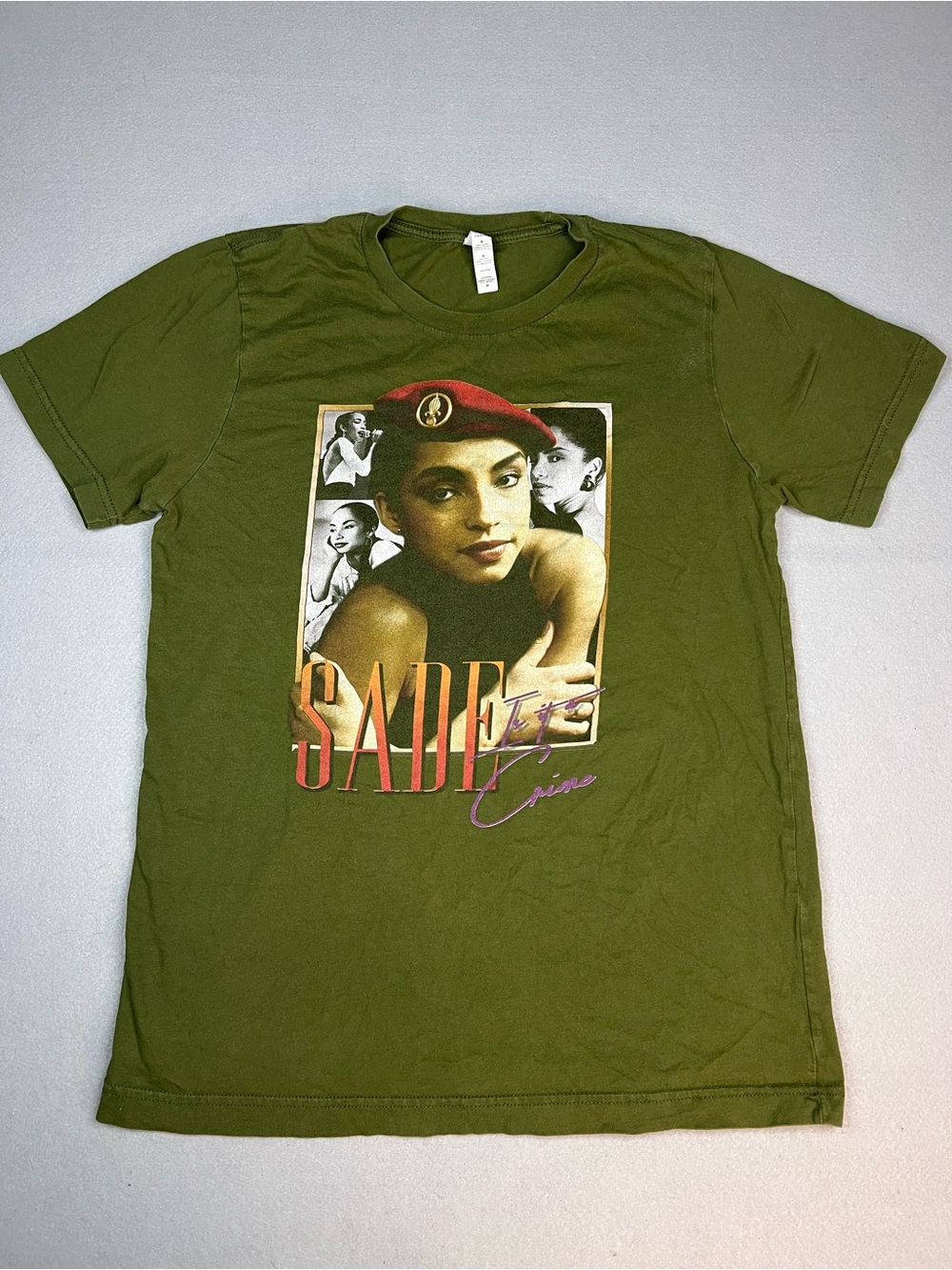Sade It's a Crime band tee size medium